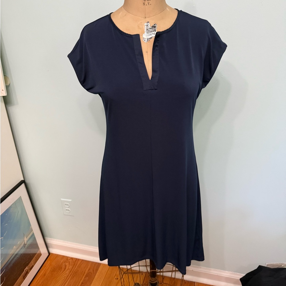 Kenneth Cole Blue Shift Dress